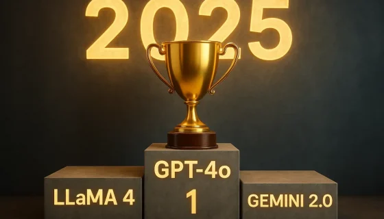 Сравнение LLaMA 4 с GPT-4o и Gemini 2.0: кто лидер в 2025 году