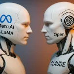 Meta AI и LLaMA: открытый код против закрытых моделей GPT и Claude
