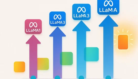 История развития LLaMA от Meta: обзор версий 1, 2, 3 и 4